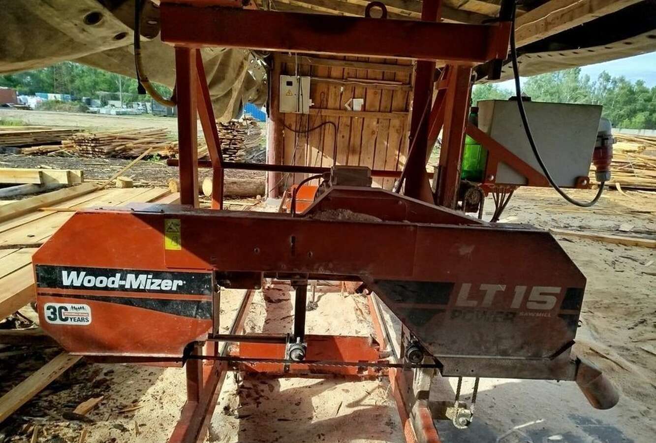 Ленточнопильный станок Wood-Mizer LT15
