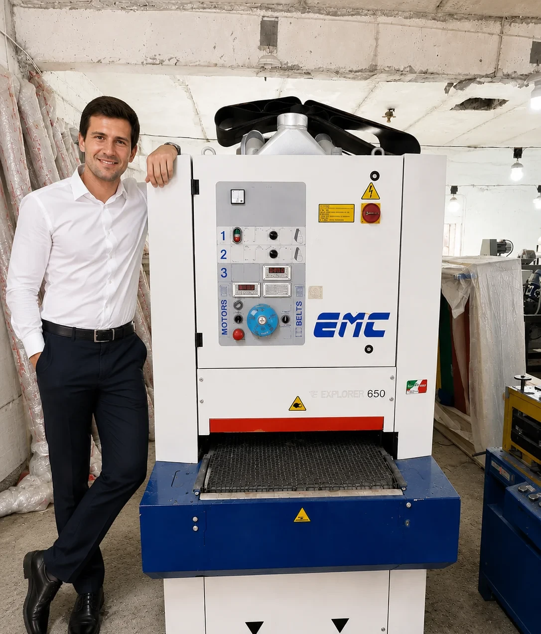 Калибровально-шлифовальный станок EMC Explorer 650