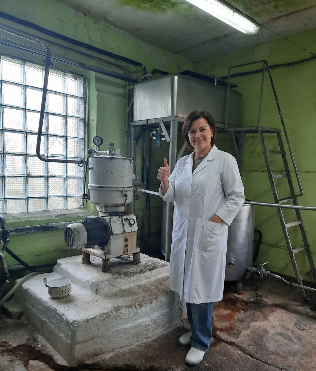 Сепаратор высокожирных сливок