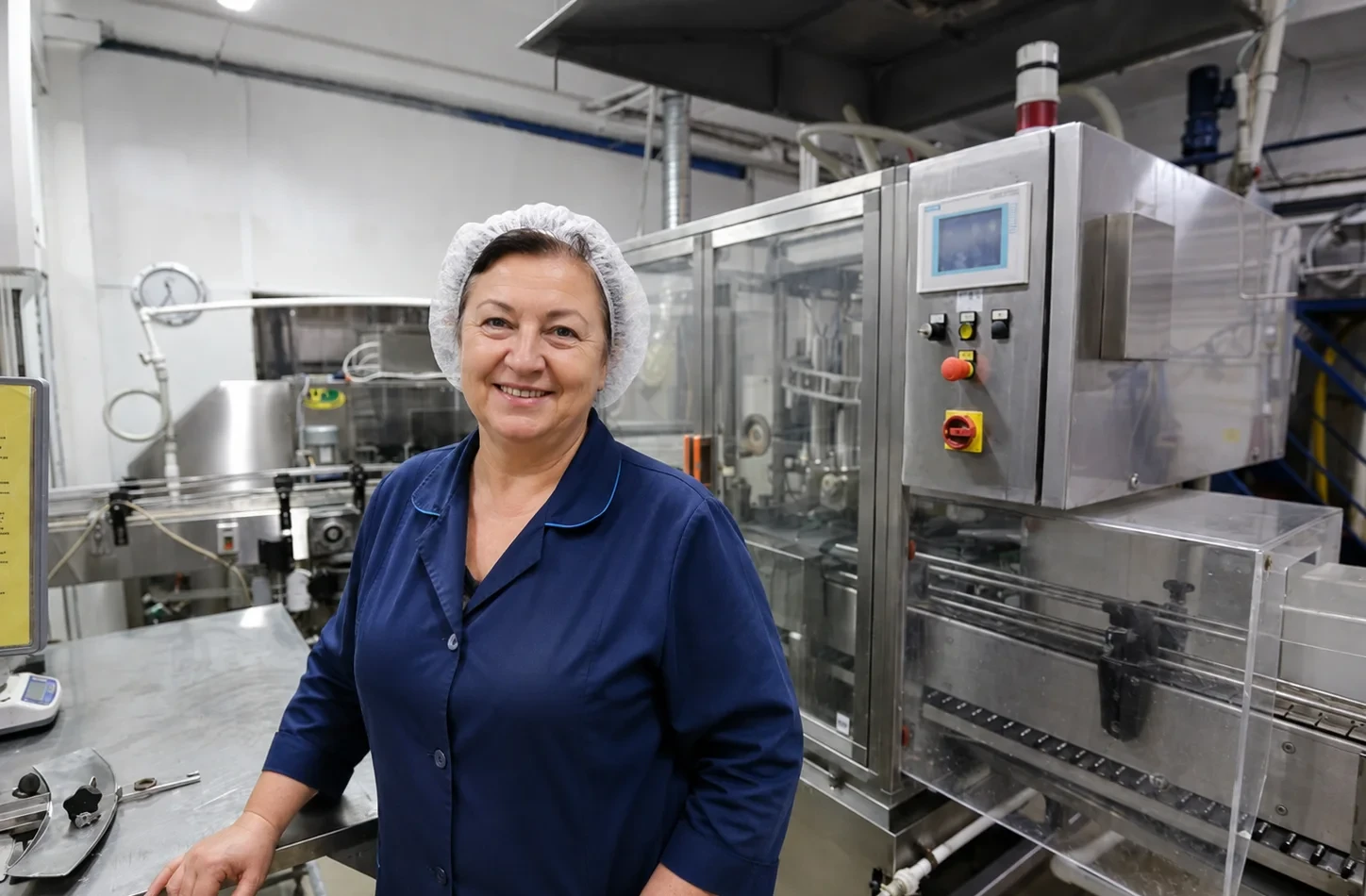 Линия розлива пюре