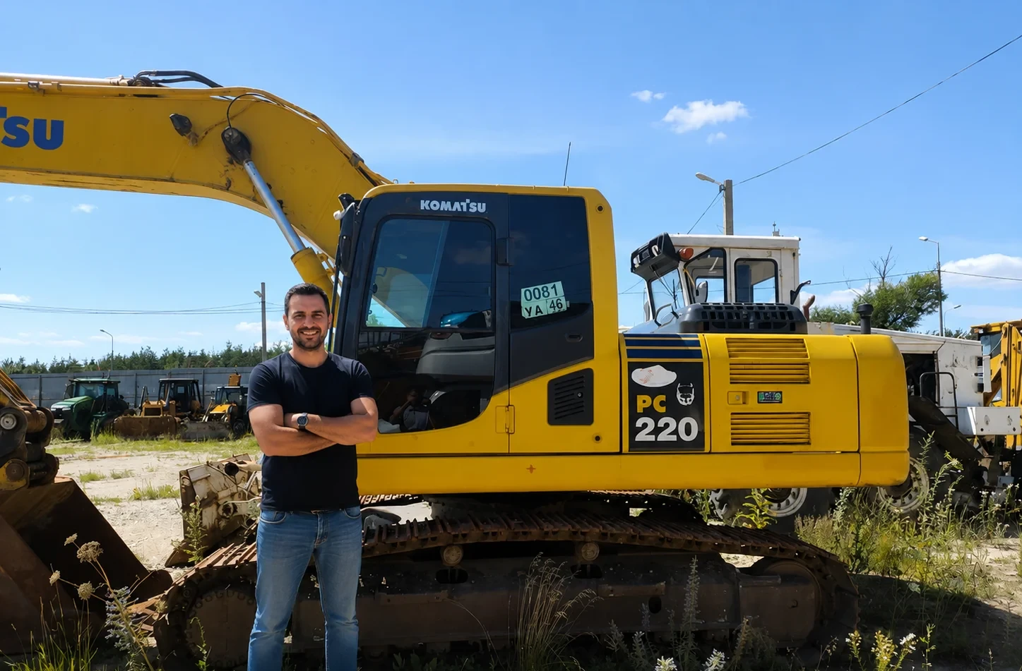 Экскаватор KOMATSU PC220-8MO