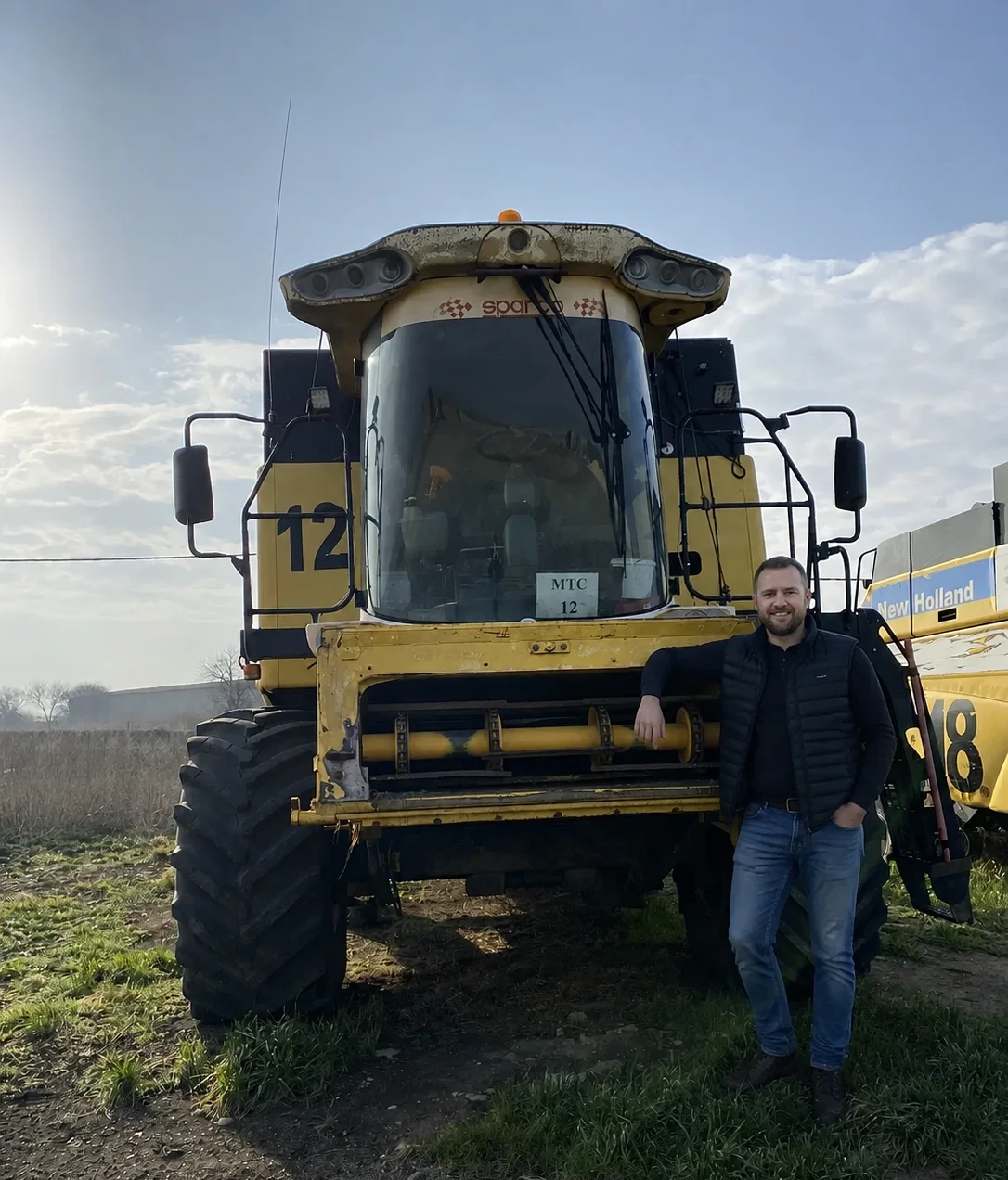 Зерноуборочный комбайн New Holland CS660