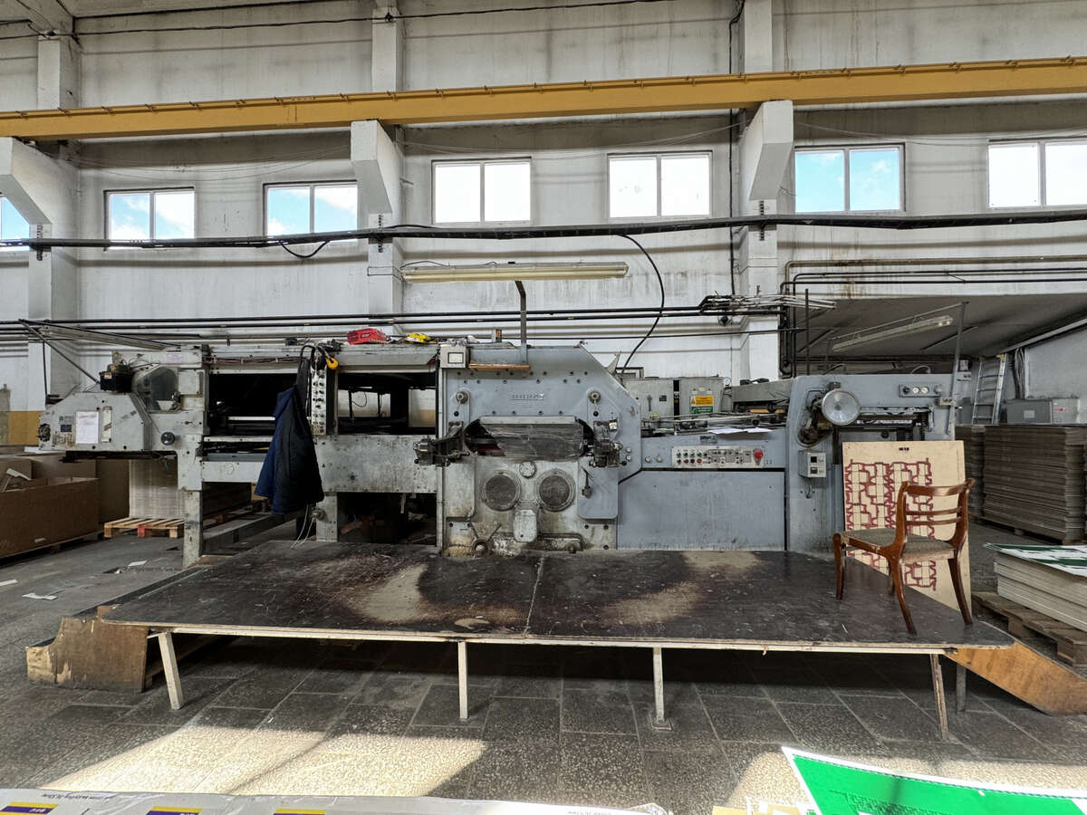 Пресс высекания BOBST SP 1420-E