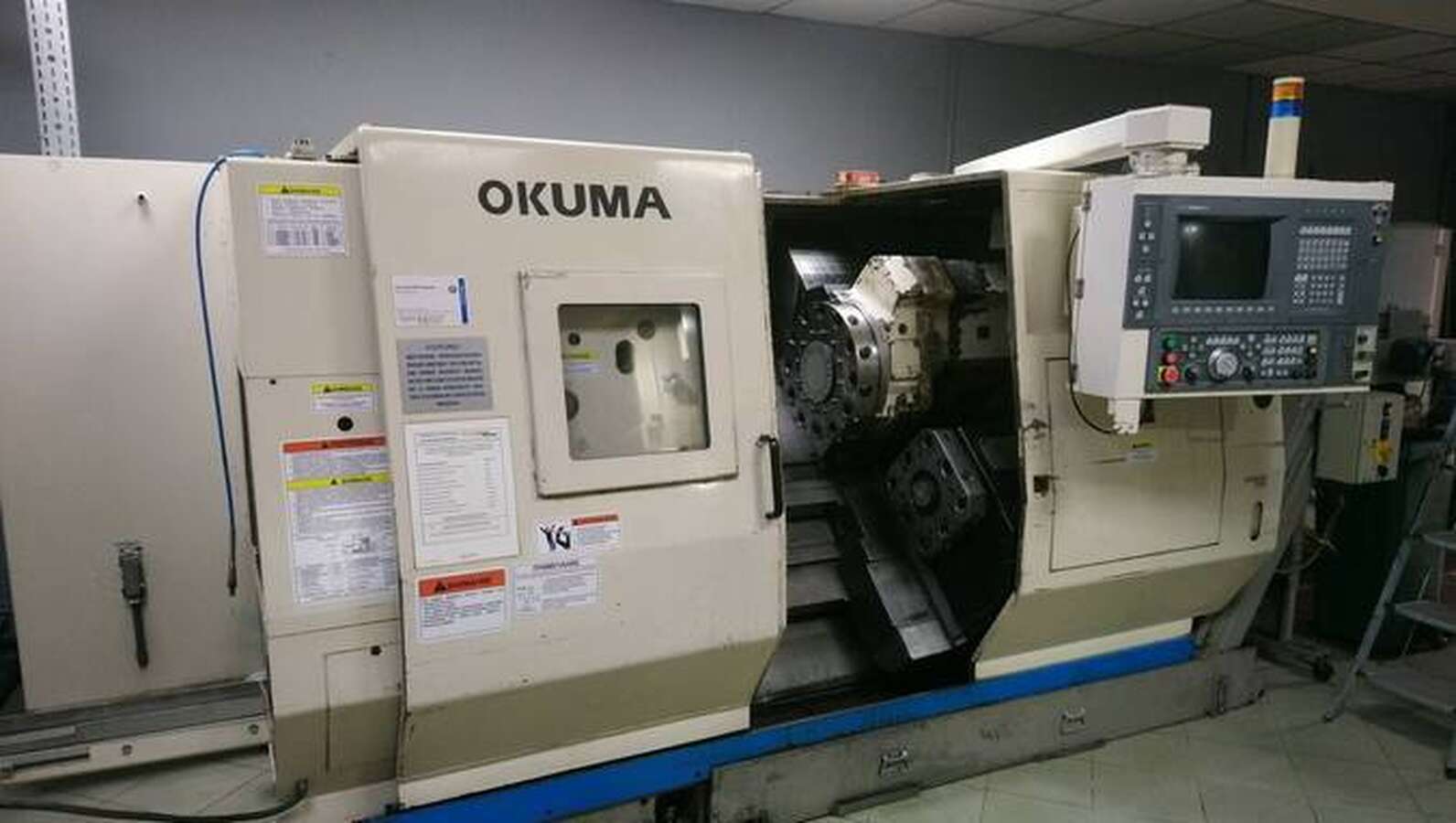 Станок токарный Okuma LU15M с ЧПУ