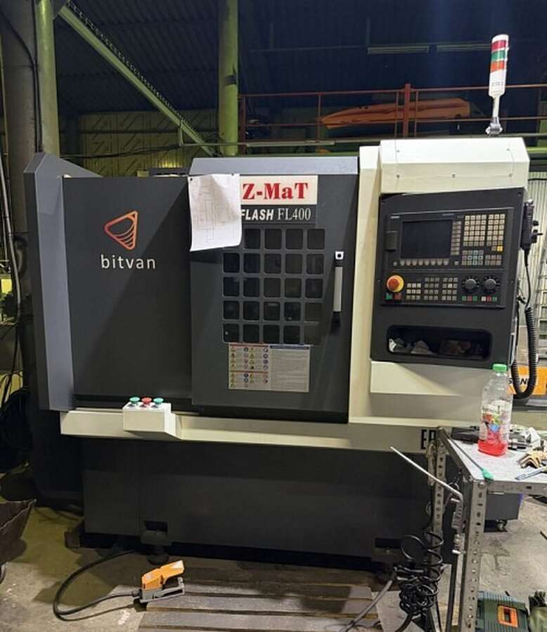 Обрабатывающий центр токарный Z-Mat FL400 2+2