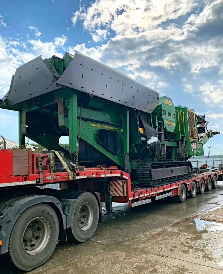 Мобильная щековая дробилка Mccloskey J45