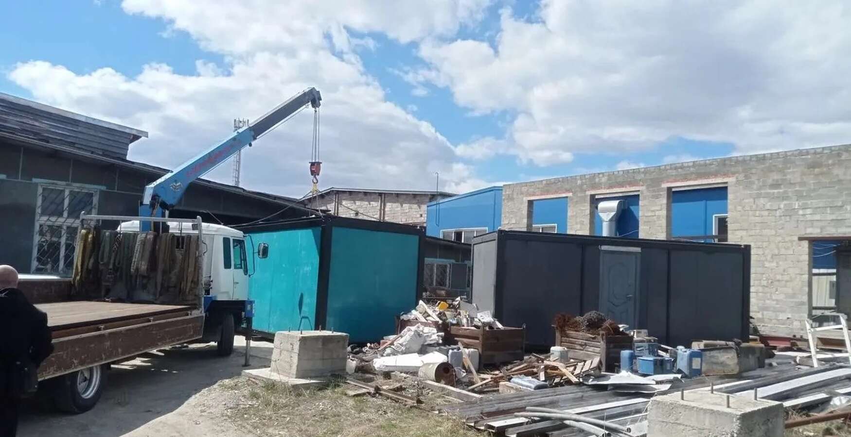 Линия для производства сэндвич панелей