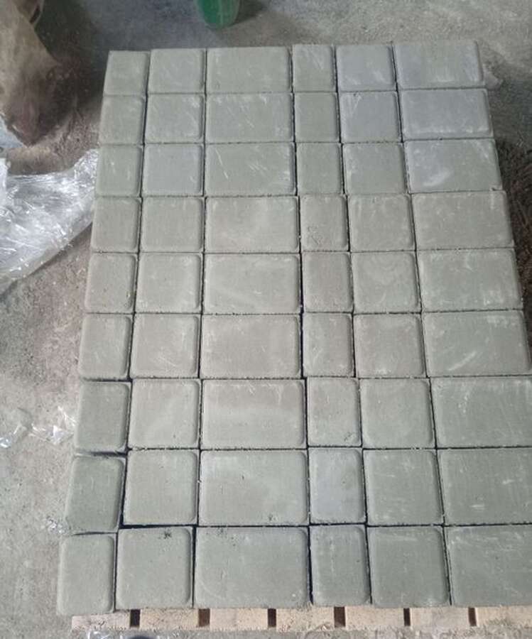 Станок для тротуарной плитки