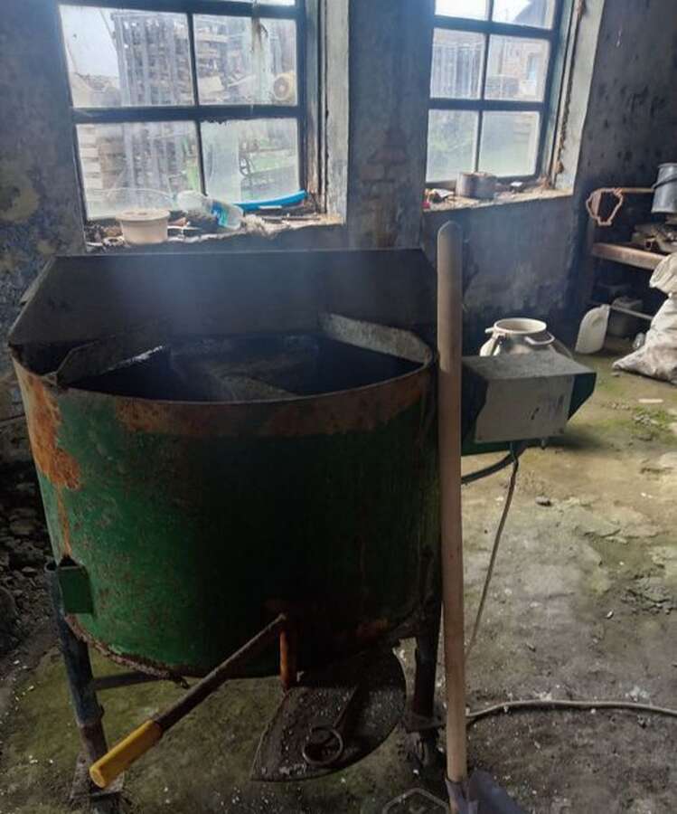 Станок для тротуарной плитки