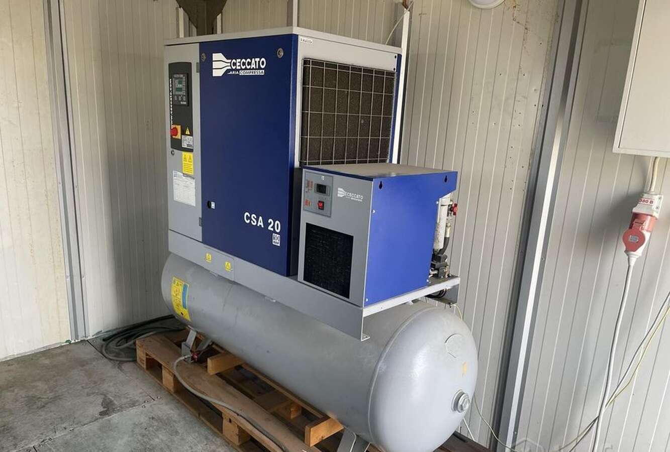 Компрессор винтовой Ceccato CSA 20/10 500 D