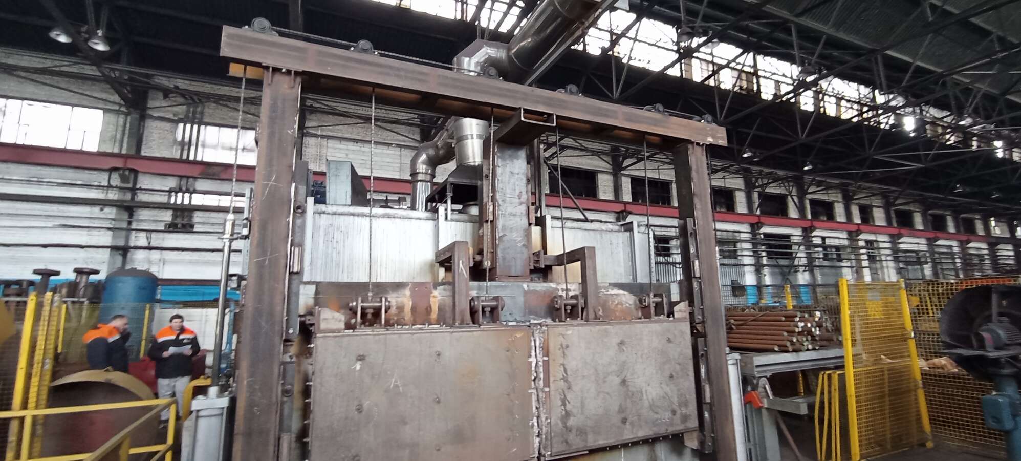 Печь газовая с шагающим подом 15800/1А