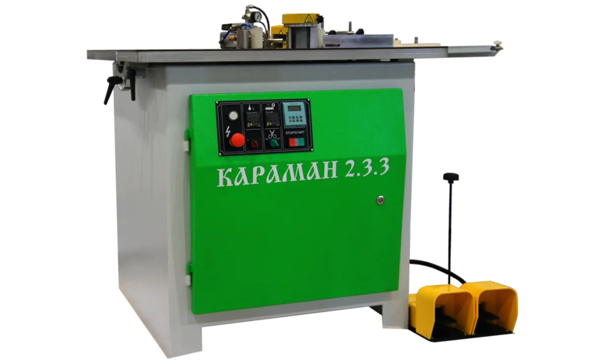 Ручной кромкооблицовочный станок DM-105 с автоматической подачей кромочного материала
