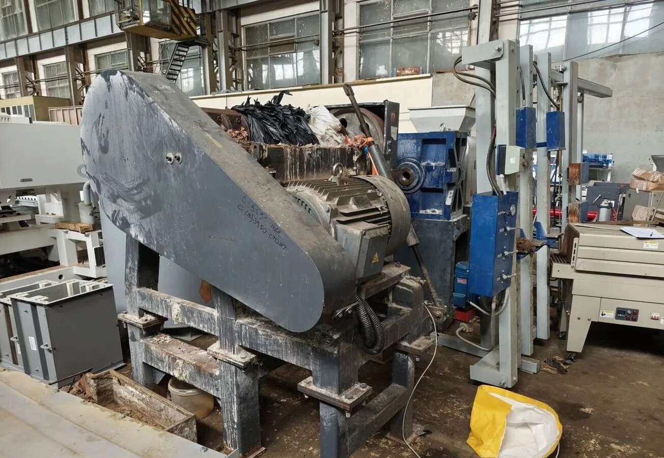 Экструзионная линия SSC-500 с дробилкой GF-1200