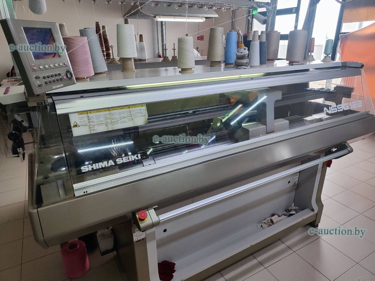 Промышленная плосковязальная машина SHIMA SEIKI