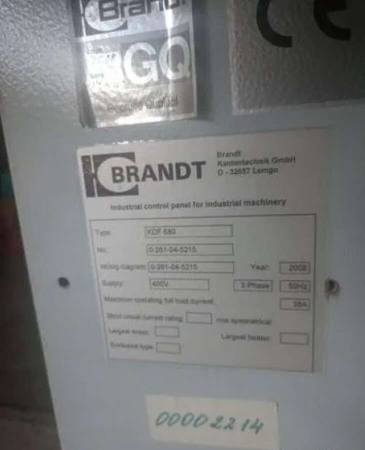 Станок кромкооблицовочный Brandt KDF 680