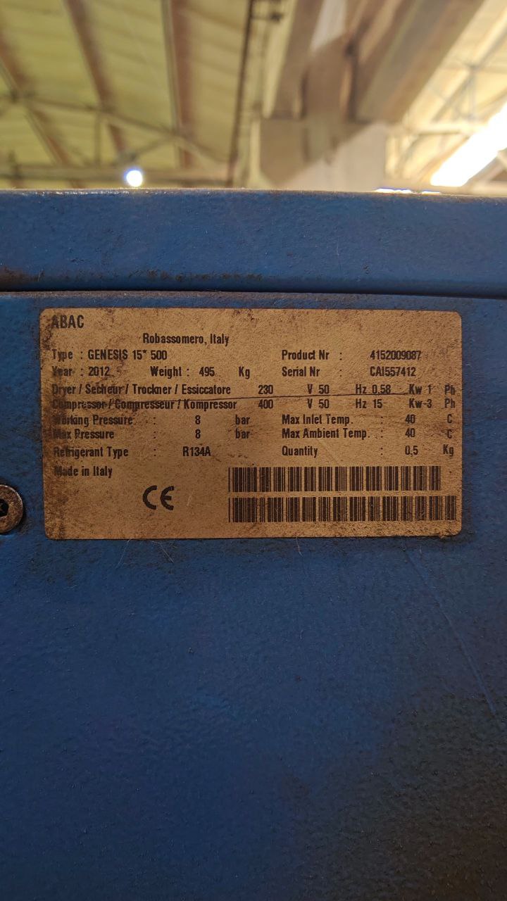 Винтовой компрессор ABAC GENESIS 15-500