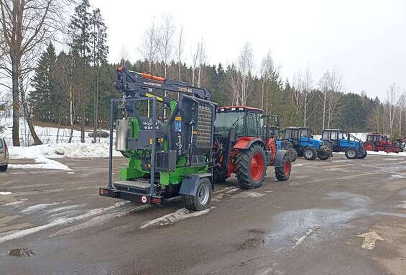 Машина рубильная Heizomat Heizohaсk HM 8-400K
