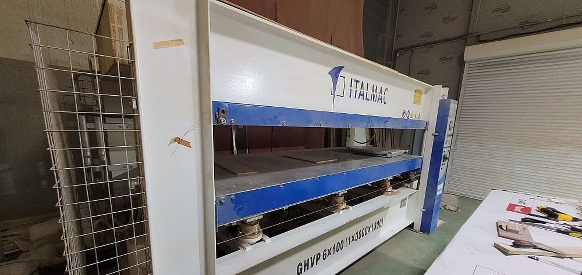 Горячий гидравлический пресс ITALMAC GHVP 3000х1300