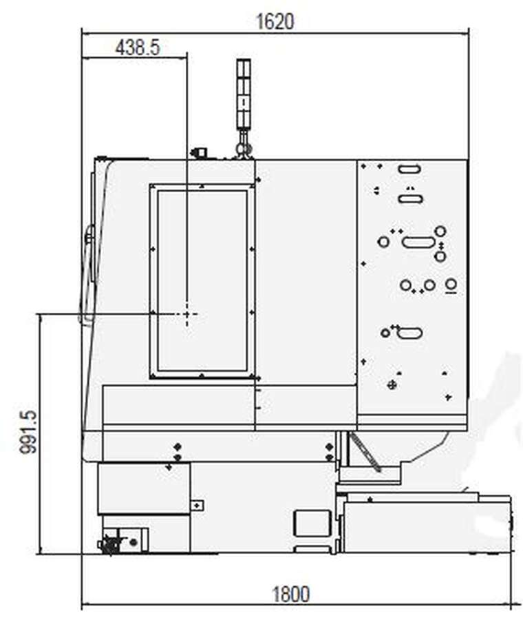 Станок токарный Sokova SKVT 390V с ЧПУ