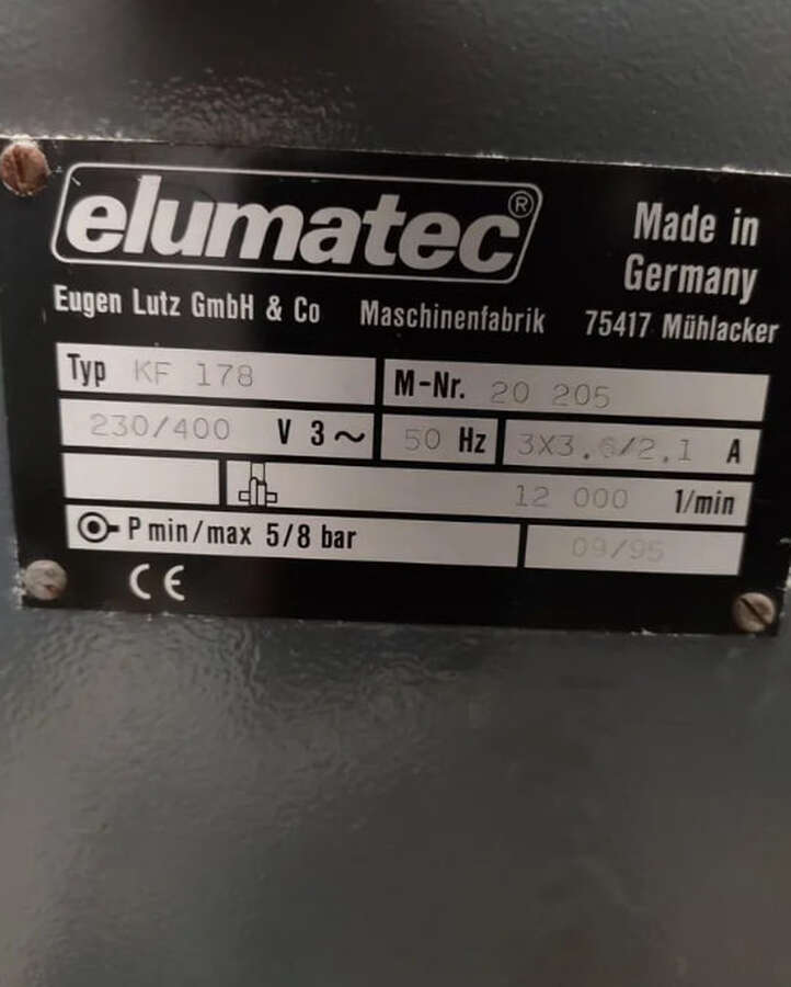 Копировально-фрезерный станок elumatec KF 178 1995