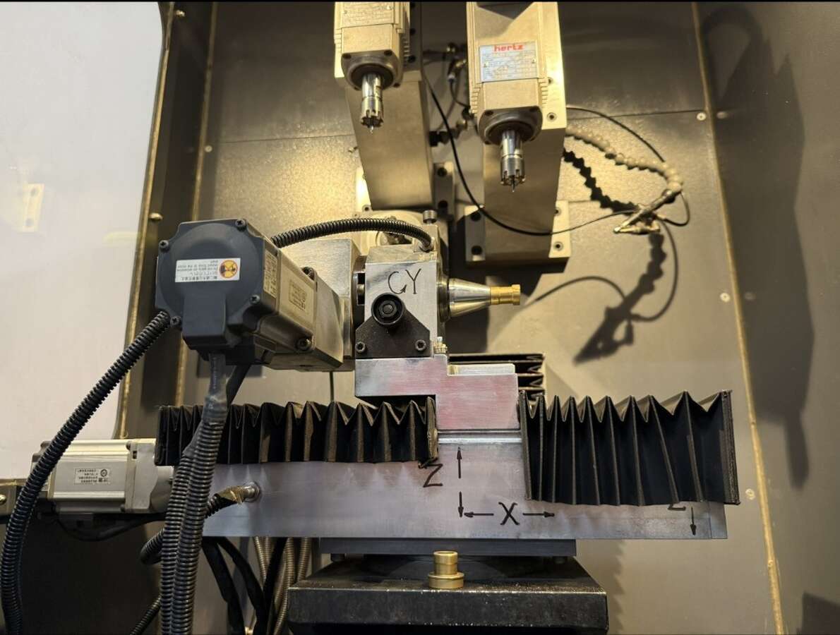 Фрезерный станок 3-х осевой Hertz CNC-3Х с ЧПУ