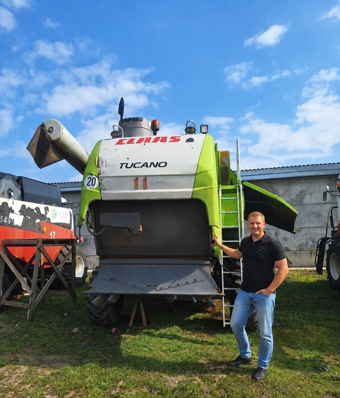 Зерноуборочный комбайн Claas Tukano 450