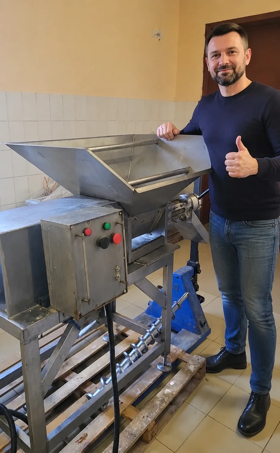 Механический пресс для обвалки мяса РВС-500