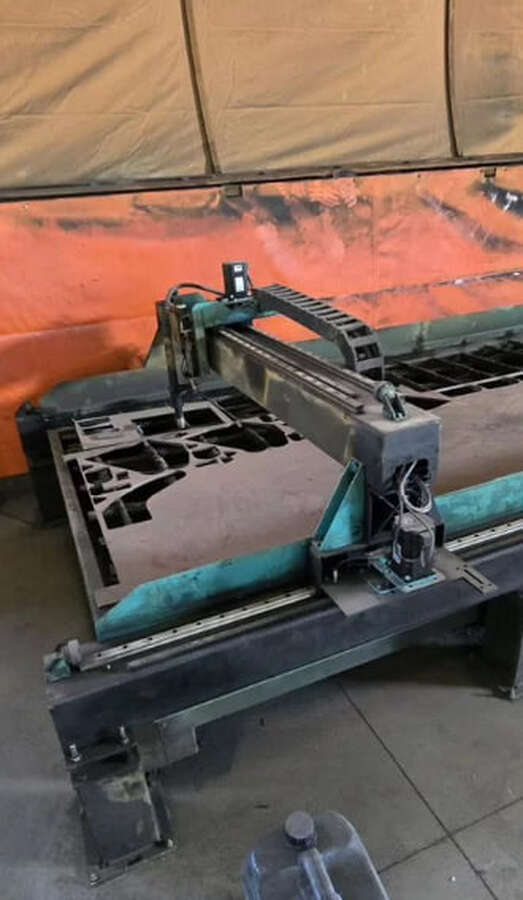 Станок плазменной резки металла с ЧПУ 1500*6000