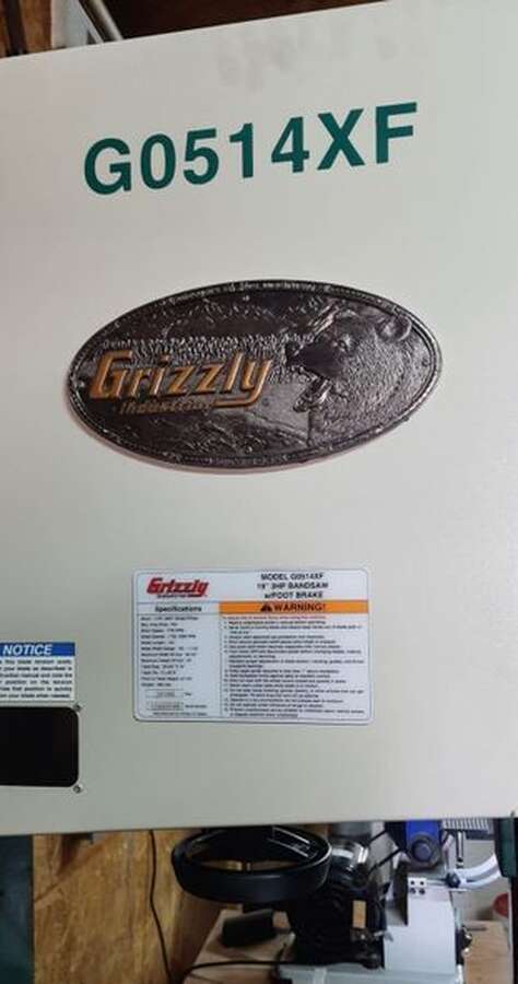 Ленточная пила с ножным тормозом Grizzly