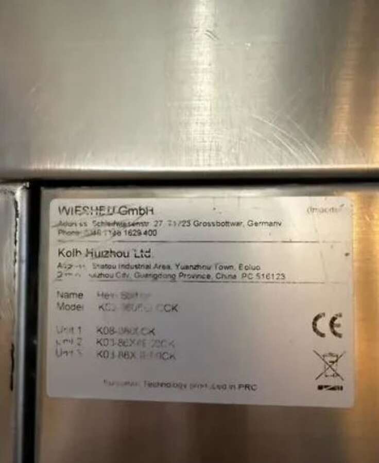 Печь конвекционная Kolb Atоll 800Т K03-86Х4Е