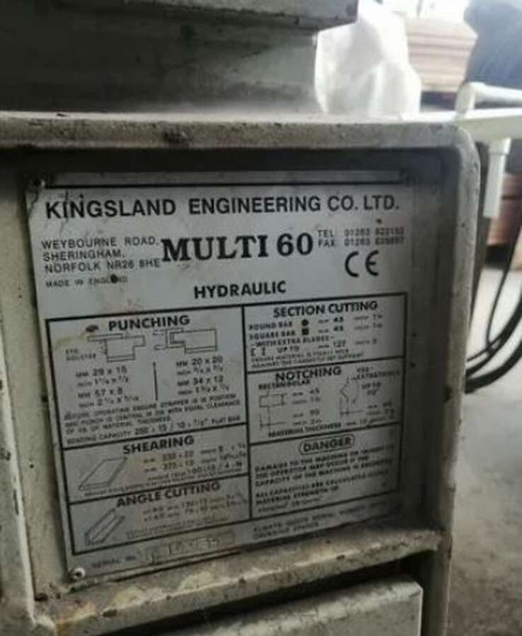 Пресс-ножницы гидравлические Kings Land Multi 60
