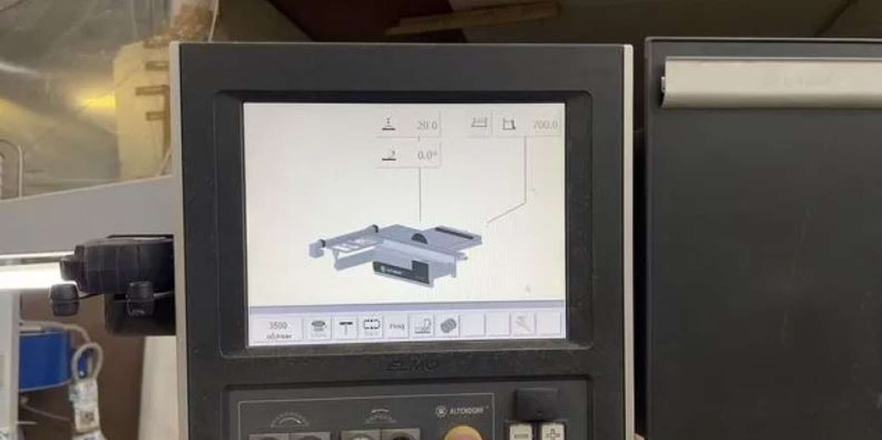 Станок форматно-раскроечный Altendorf F45 elmo 3
