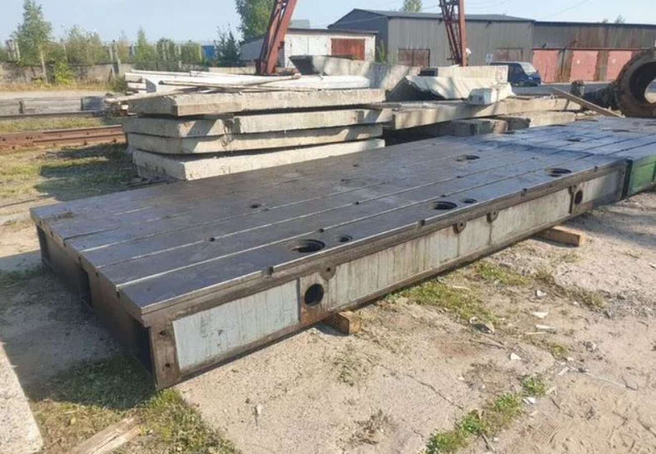 Плита чугунная монтажная, сварочная 4000х3300х400