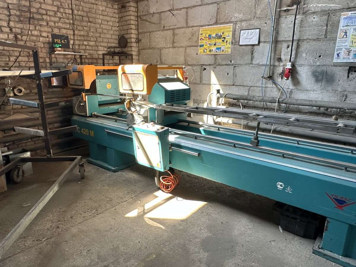 Пила усорезная двухголовочная Yilmaz DC 420 M