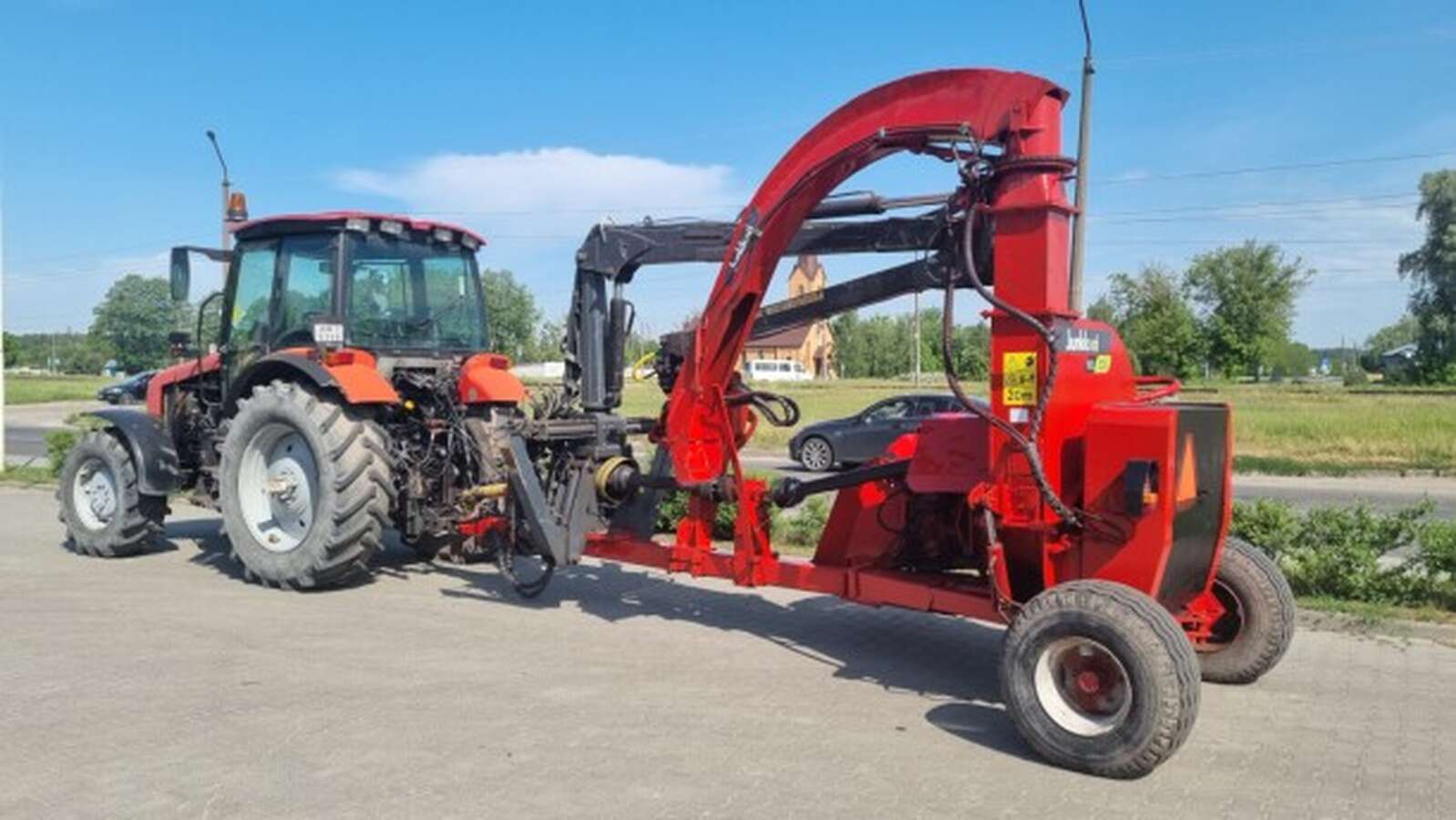 Дробилка древесины Junkkari HJ 500C