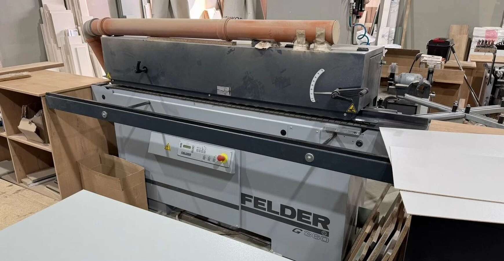 Кромкооблицовочный станок G360 Felder