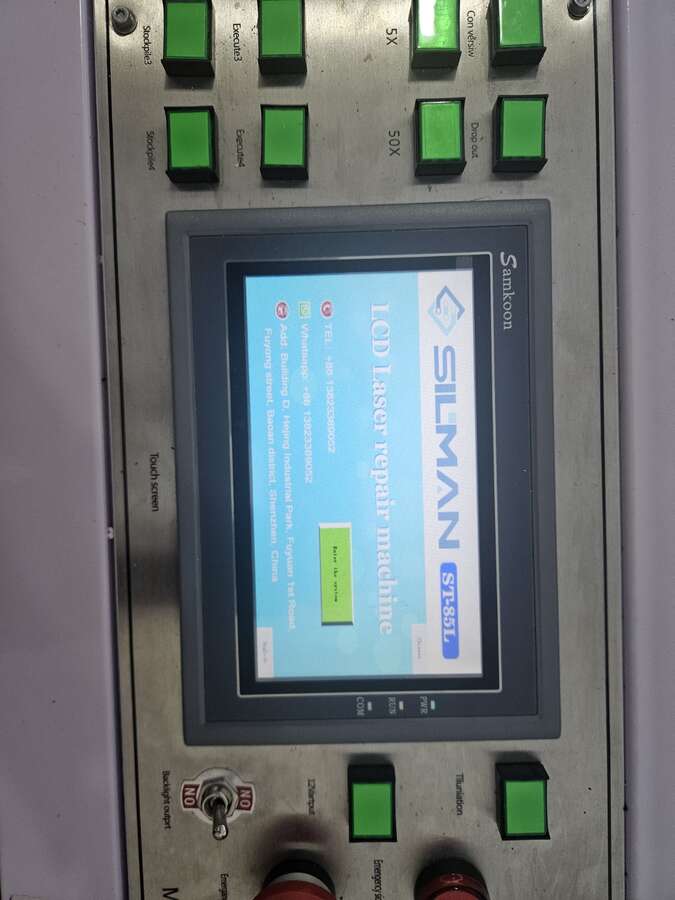 Станок лазерный для ремонта ЖК Silman ST-85L
