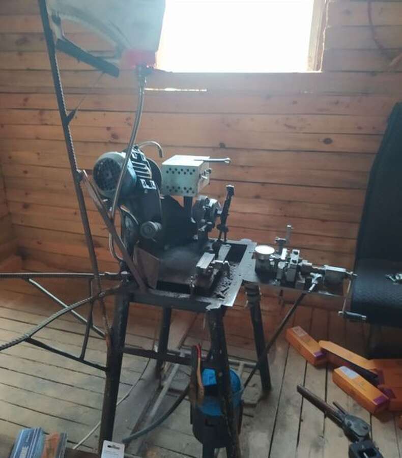 Пилорама ленточная МВ-2000М + заточной станок
