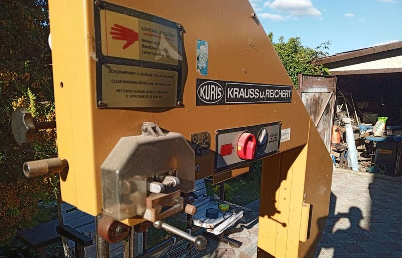 Ленточный нож Kuris krauss u. Reichert