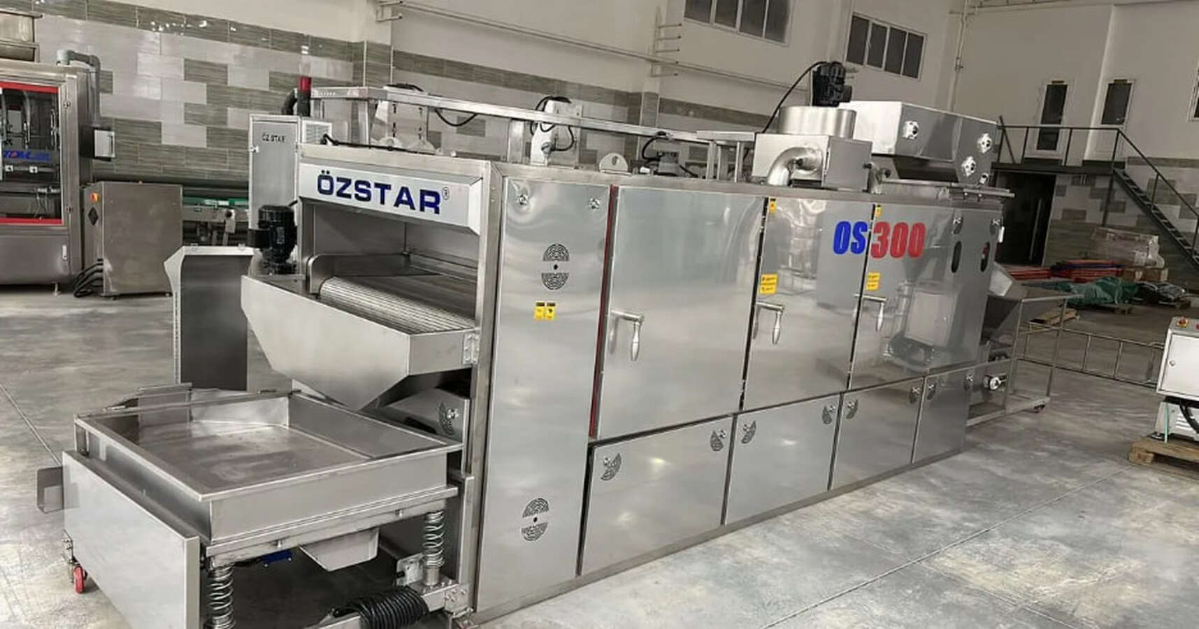 Печь для жарки семечек OS-300 OZ-star Makina 2024г