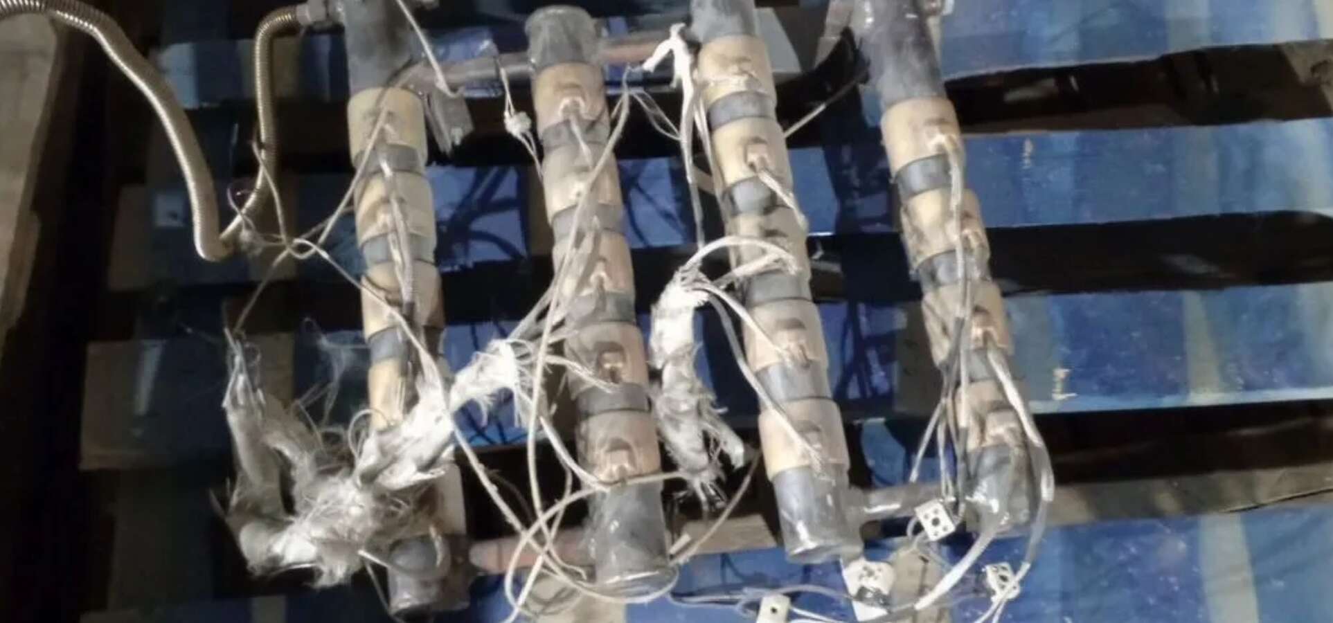 Экструдер для производства синтепона из ПЭТ-сырья