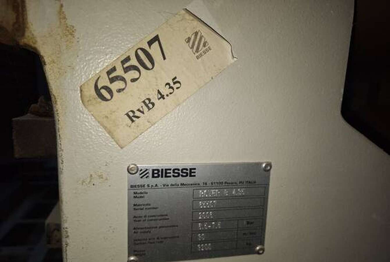 Обрабатывающий центр Biesse Rover B 4.35 с ЧПУ