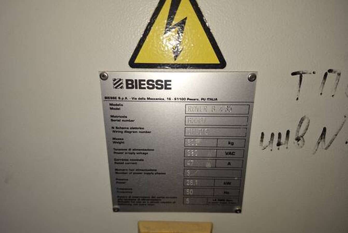 Обрабатывающий центр Biesse Rover B 4.35 с ЧПУ