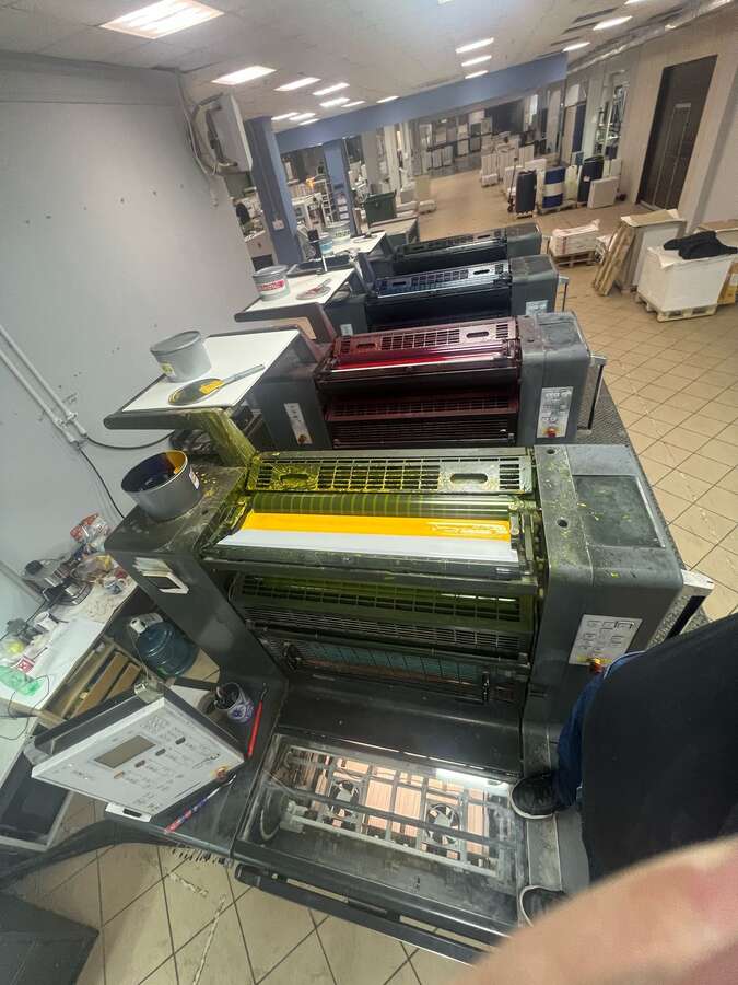 Офсетная печатная машина Heidelberg PM 74-4
