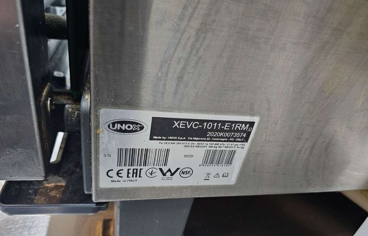 Пароконвектомат UNOX XEVC-1011-E1RM