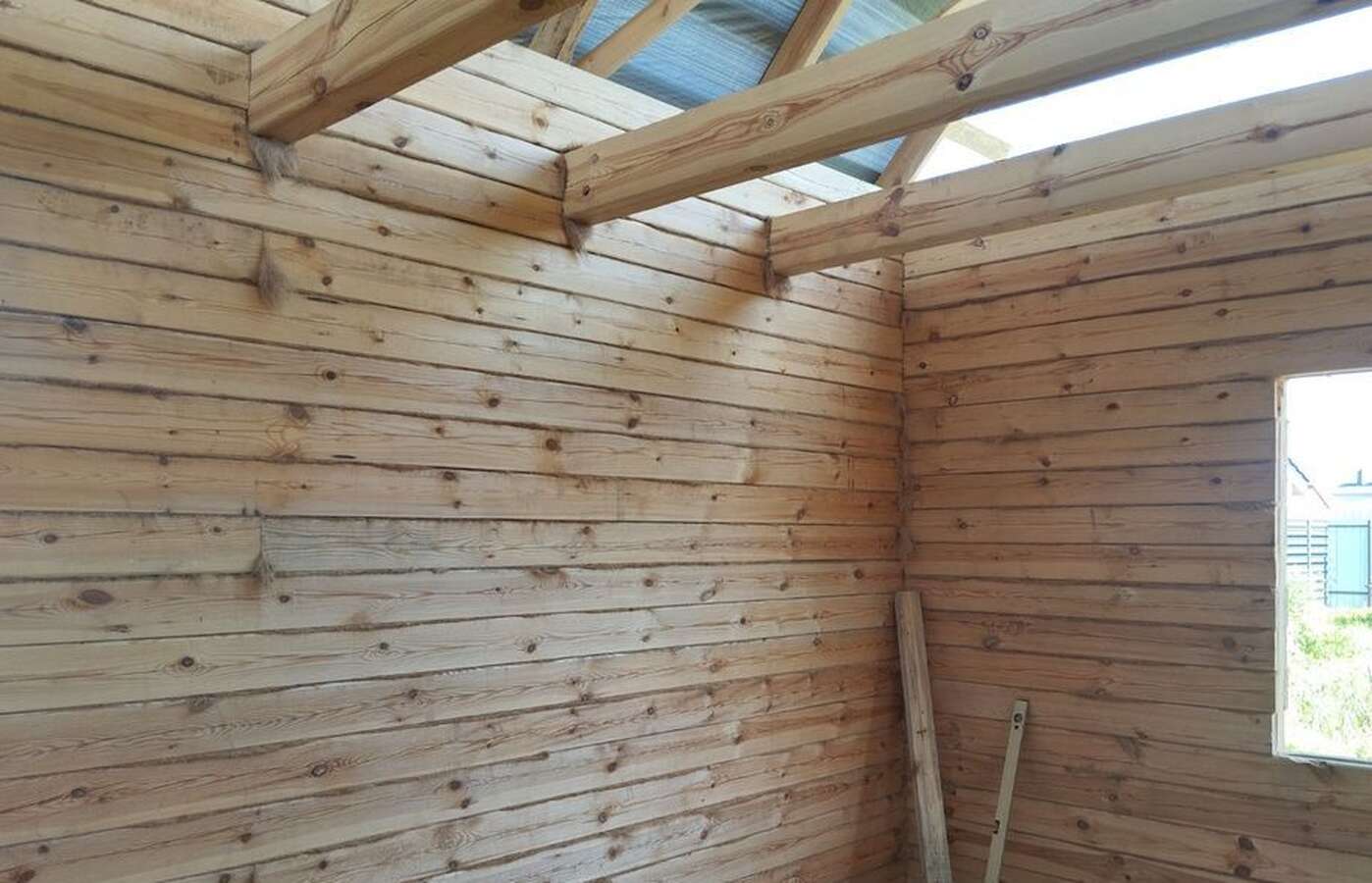 Линия для производства срубов из профил. бруса