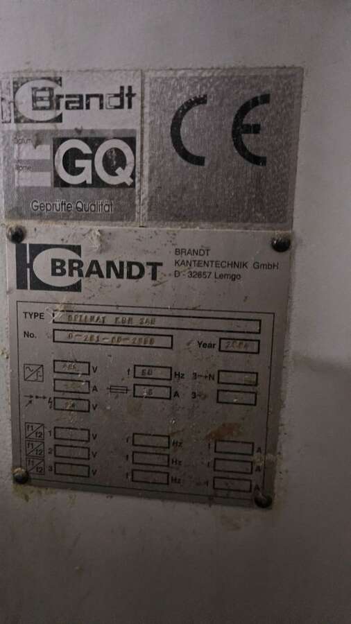 Кромкооблицовочный станок Brandt Optimat KDN 340