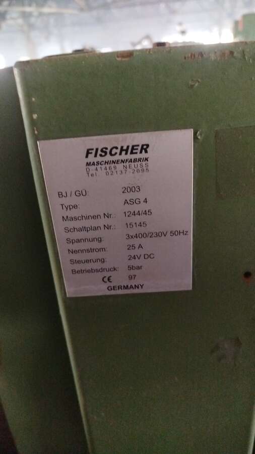 Линия автоматической упаковки Fischer ASG 4 2003г.