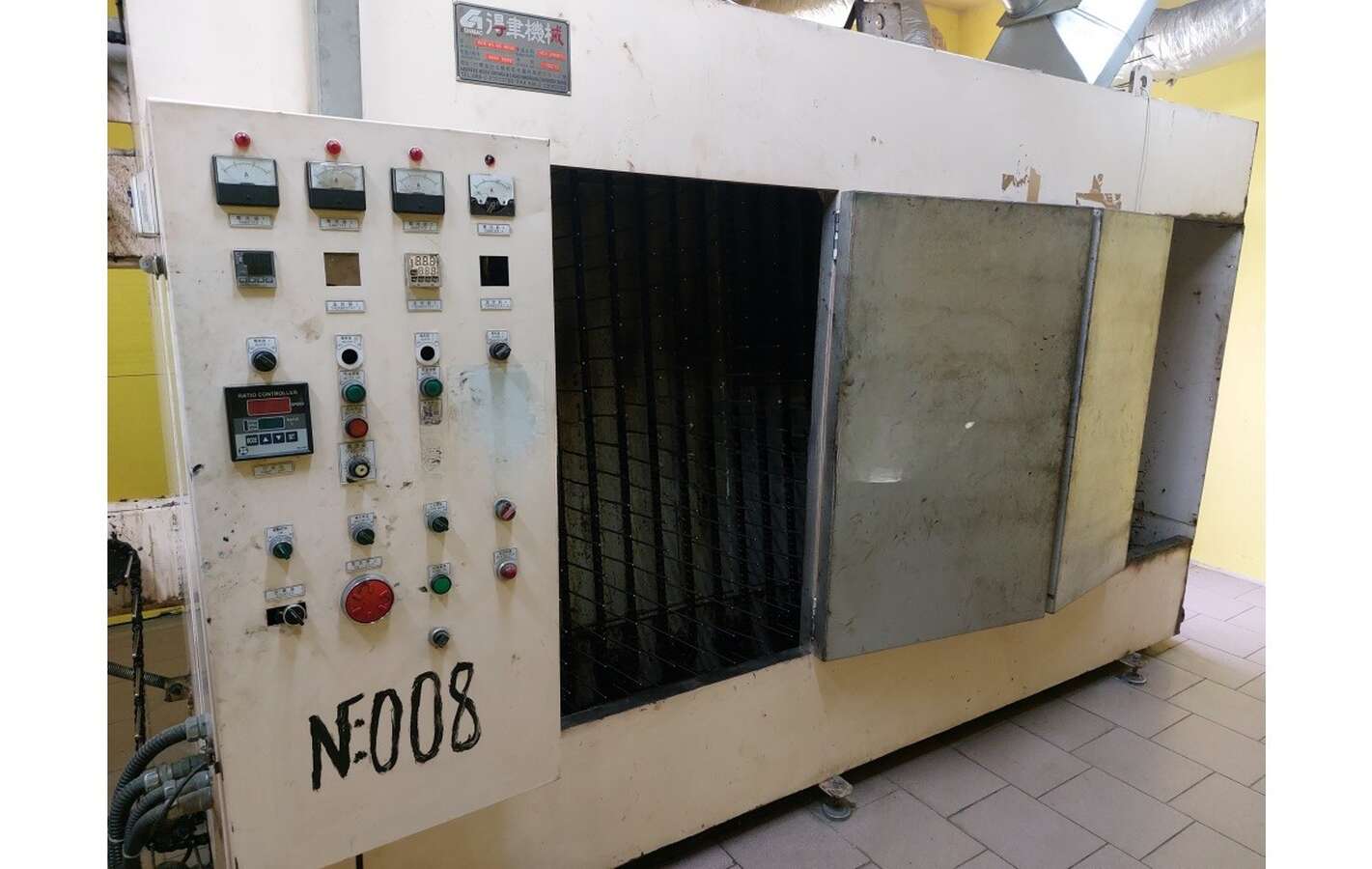 Окрашивающая установка шестицветная PCD-80-06-REUV
