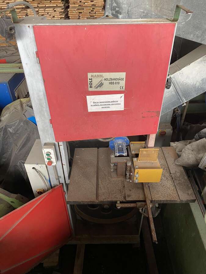 Станок ленточнопильный Holzmann HBS 610
